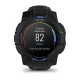 Смарт-годинник Garmin Instinct 3 (50 мм) AMOLED чорний/синя блискавка