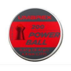 4.1721 Пульки Umarex Powerball  0.61гр. кал.4.5(.177) 200шт.