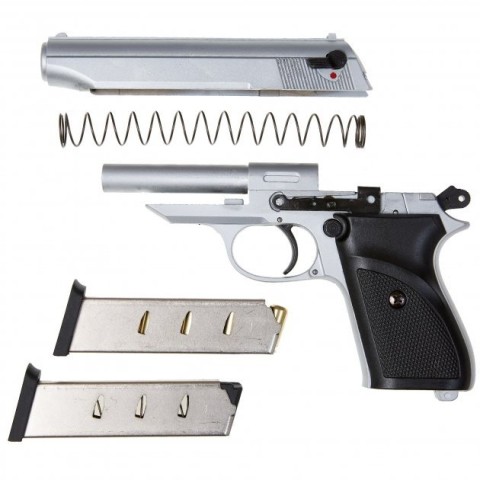 Стартовий пістолет SUR 2608 Matte Chrome