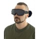 Маска-очки баллистическая Wiley X Spear Dual. 3 линзы (Grey/Clear/Rust) Black