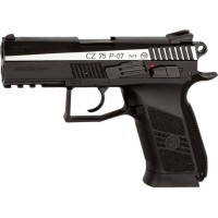 Пневматический пистолет ASG CZ 75 P-07 Duty Nickel Blowback