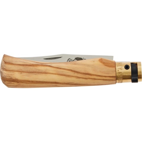 Нож Old Bear Gift Box - Classic M, sheath in leather ц:olive