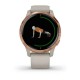 Смарт-часы Garmin Venu светло-песочные с розово-золотистым безелем