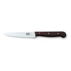 Нож кухонный разделочный Victorinox Wood 12 см, серрейтор, розовое дерево