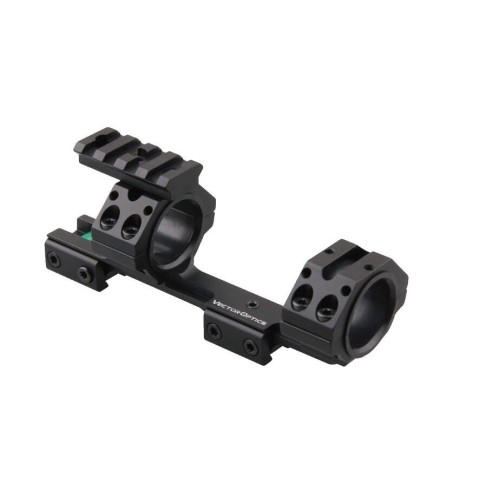 Моноблок Vector Optics 30/25,4 мм з бульбашковим рівнем на ластівчин хвіст і планкою Пікатіні зверху