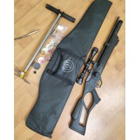 Гвинтівка пневматична PCP Hatsan Flash комплект з ОП, чохлом та насосом