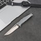 Ніж складаний туристичний Ruike P108-SF, (8.8 см) 14C28N / 3cr14n сірий