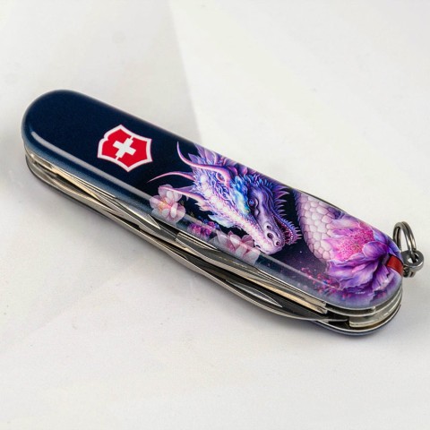 Ніж Victorinox Climber Zodiac 91мм,14функ ,Чарівний дракон
