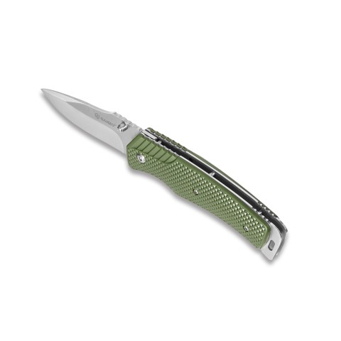 Ніж складаний туристичний Ganzo G618 (8 см) 440C / ABS  зелений