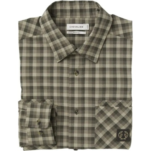Сорочка Chevalier Creek Shooting Fit Coolmax L Mink Brown Checked