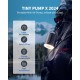 Насос-ліхтар кемпінговий Flextail Tiny Pump Х, чорний