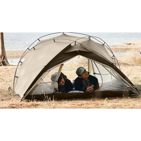 Намет двомісний Naturehike CNK2300ZP040, коричневий