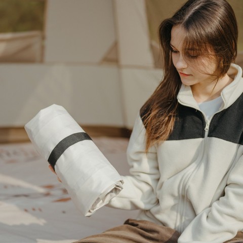 Матрац туристичний надувний одномісний Naturehike CNK2450WS034, 198х68х9.5 см, коричневий, для кемпінгу із мішком для надування