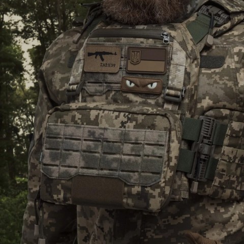 Адміністративний підсумок Ukrarmor PRO. Cordura 500D. Кріплення Molle Піксель