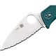 Ніж Spyderco Leafjumper, serrated blue (C262SBLK390)