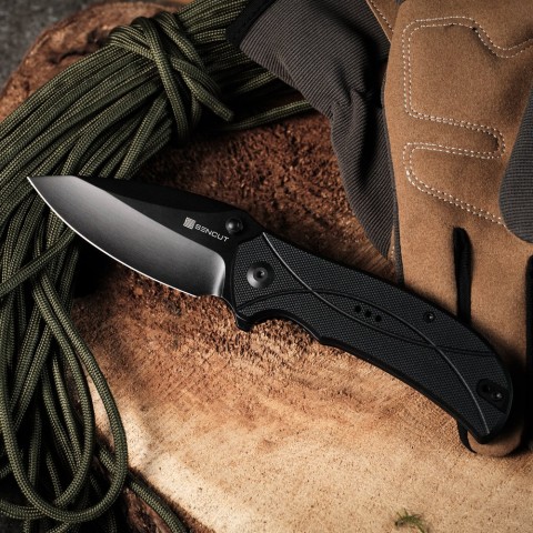 Ніж складаний туристичний Sencut Hyrax, (8.4 см) 9Cr18MoV / G10 чорний