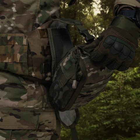 Аптечка Ukrarmor збільшена PRO (підсумок-органайзер). Cordura 1000 Мультикам