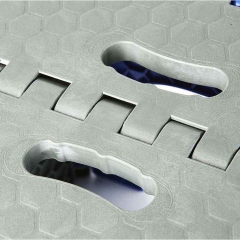 Стілець розкладний СИЛА пластиковий малий 27 х 22 х 26 см