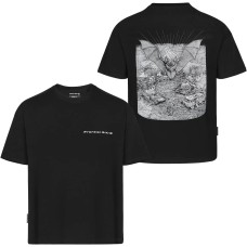 Футболка Frontier & K-2 XL/2XL оверсайз Чорний