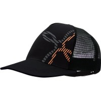 Кепка Montura Logo Print Cap One size Black/Melon