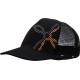 Кепка Montura Logo Print Cap One size Black/Melon
