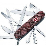 Ніж Victorinox Swiss Army Huntsman Design. Шкіра пітона