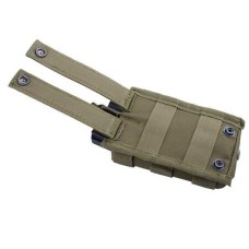 Підсумки  одинарні на магазини AR 15/M4  Molle GFC - чорний, олива.