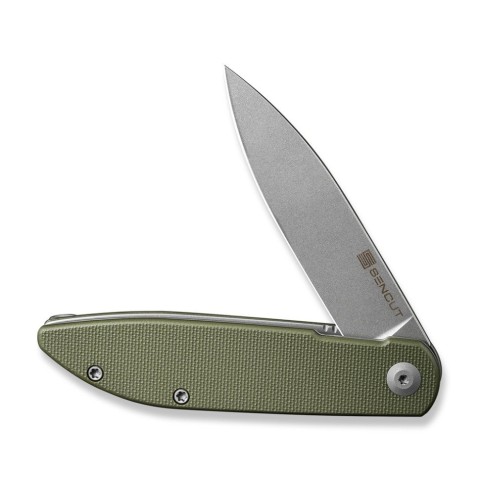 Ніж складаний кишеньковий Sencut Bocll, (7.5 см) D2 / G10 зелений