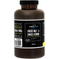 Ликвид Crazy Carp Bio Active Booster Tiger Nut & Sweetcorn 500мл