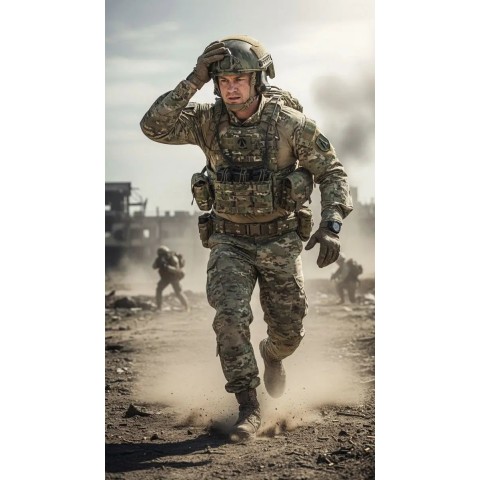 Шлем Alpine Crown Bulletproof Helmet Fast Tweron Kevlar XL камуфляж