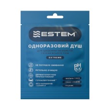Одноразовий душ Estem Extreme (Пінна губка + рушник + саше з водою)