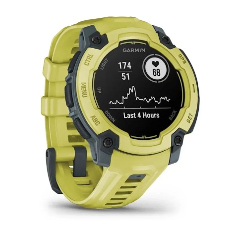 Смарт-годинник Garmin Instinct E (45 мм) лайм