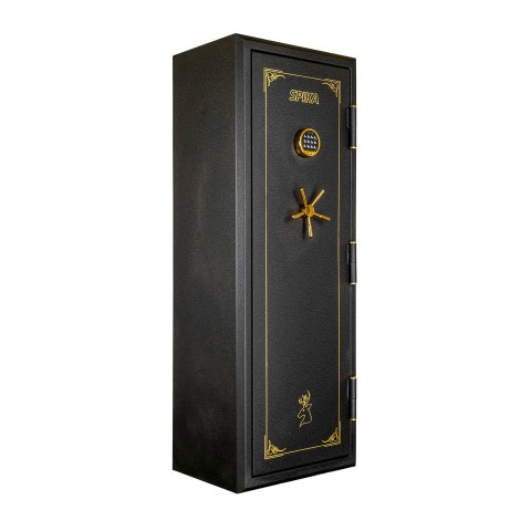 Сейф оружейный SPIKA PREMIUM огнезащищенный, средний, 150х56х40,5 см