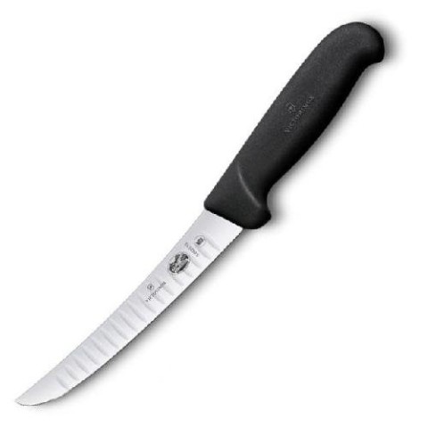 Кухонний ніж Victorinox Fibrox Boning лезо 15см ріфл. з чорн. ручкою