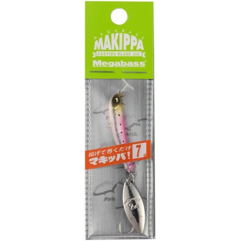 Тейл-спиннер Megabass Makippa 7.0g Pink Iwashi