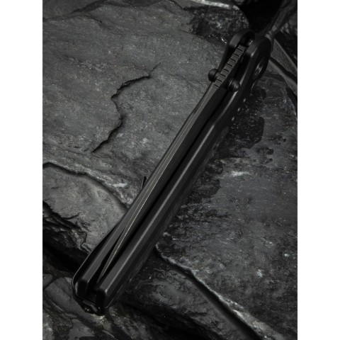 Ніж складаний туристичний Civivi Sentinel Strike II, (9.4 см) Nitro-V / Aluminum & FRN чорний