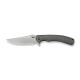 Ніж складаний туристичний Weknife Dracarys, (9.1 см) Böhler M390 / титан 6AL4V сірий