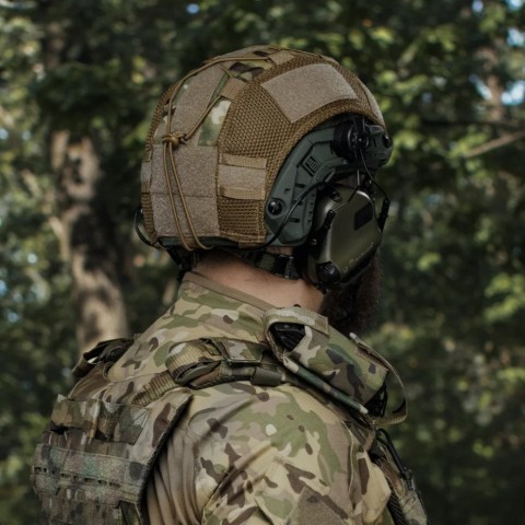 Маскувальний кавер на шолом Ukrarmor (універсальний) Мультикам