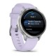 Спортивний годинник Garmin Venu 4 41мм Silver Periwinkle із силіконовим ремінцем 010-03013-01