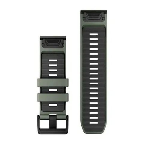 Ремінці для годинника Garmin QuickFit 26 силіконові верба/графітові