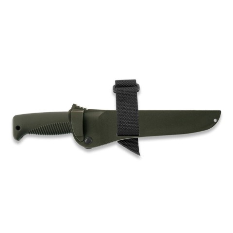 Нож Peltonen M95, покрытие PTFE Teflon, хаки, хаки композитный чехол
