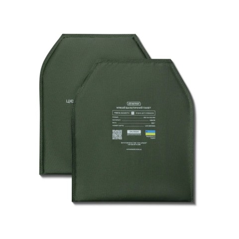 Балістичний пакет Ukrarmor 250 х 300 мм під бронеплиту. НВМПЕ 1 шт