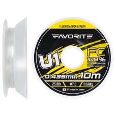 Флюорокарбон Favorite U1 FC 10m #7.0/0.435mm 25.8lb/11.68kg
