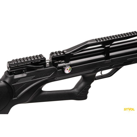 Пневматическая PCP винтовка  Aselkon MX10-S Black  кал. 4.5