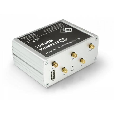 Маршрутизатор Teltonika LTE/Wi-Fi/GPS/DualSIM/IO (RUT955 SILVER)