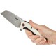 Нож CJRB Tigris SW, AR-RPM9 Steel, G10 ц:white