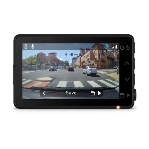 Відеореєстратор Garmin Dash Cam X110 із GPS, сенсорним дисплеєм і голосовим керуванням