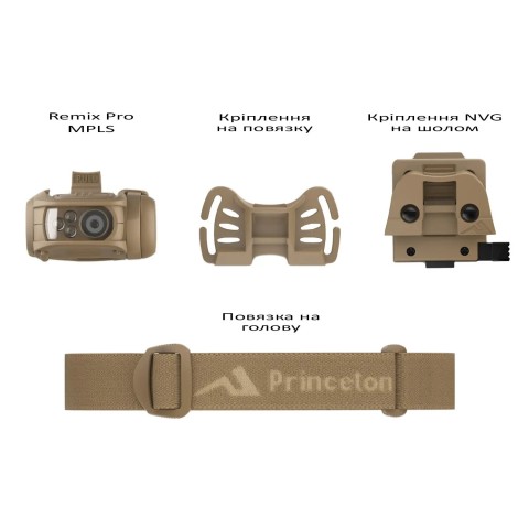 Фонарь налобный Princeton Tec Remix Pro, 300 Lumens ц:tan
