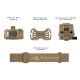 Фонарь налобный Princeton Tec Remix Pro, 300 Lumens ц:tan