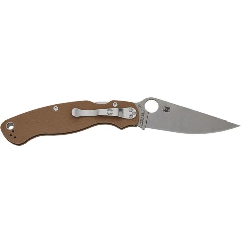 Ніж Spyderco Military 2 Sprint Run, CPM 15V, G-10 brown